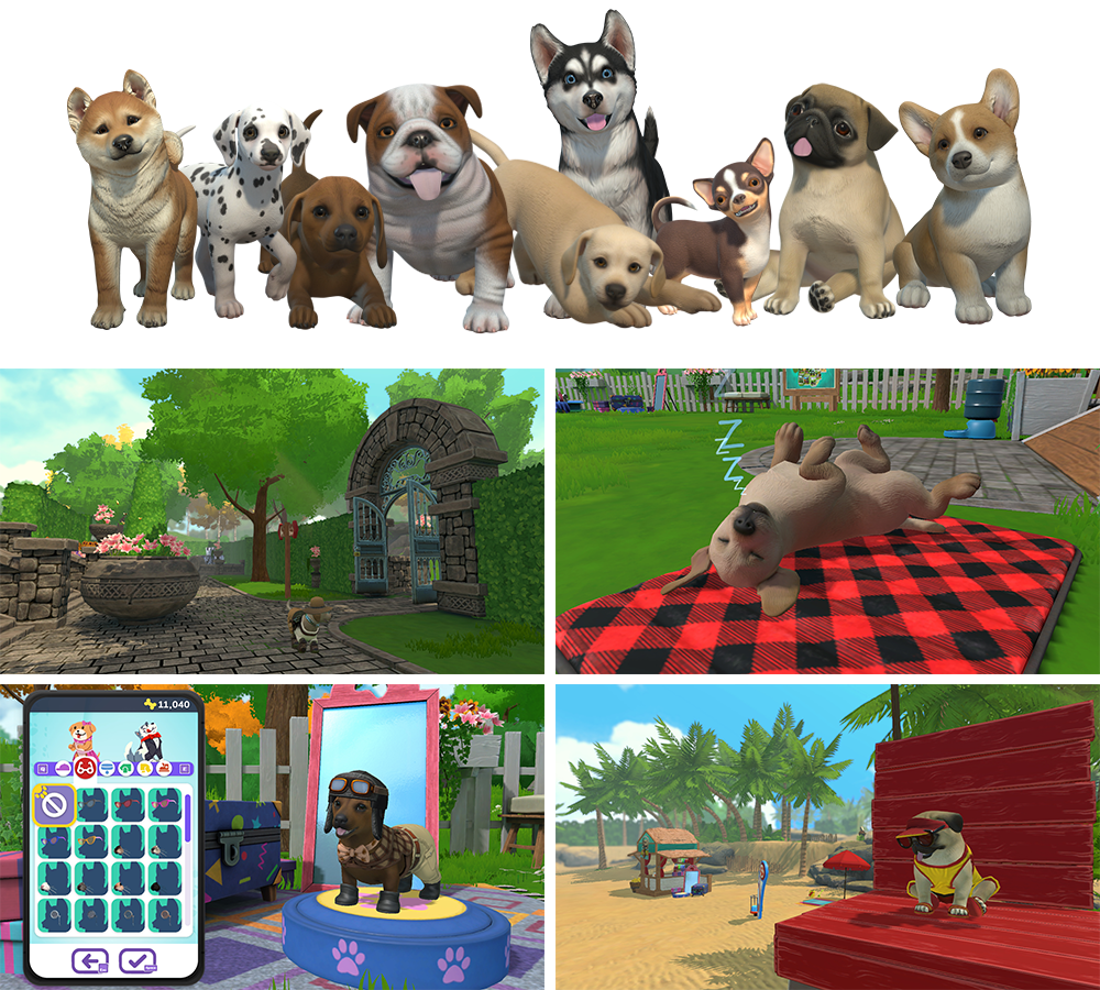 Nintendo Switch ソフト「LITTLE FRIENDS ～PUPPY ISLAND～発売日決定のおしらせ2