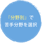 「漢字訓練」で 苦手分野を選択